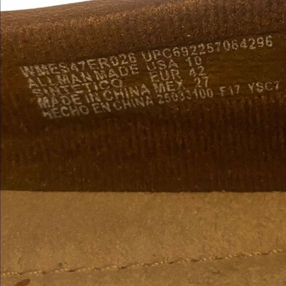 NWT Universal Thread Faux Suede Faux Fur Lined Slip On Boots Tan Womens Size 7 - Picture 11 of 12